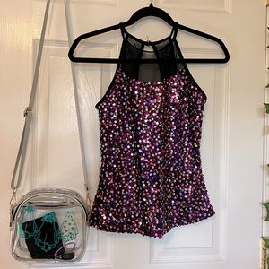 Bejeweled Razzle Dazzle Halter Top from Weissman